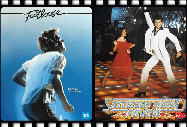 FOOTLOOSE and SATURDAY NIGHT FEVER in a double-feature screening at the Eumundi Drive-in.