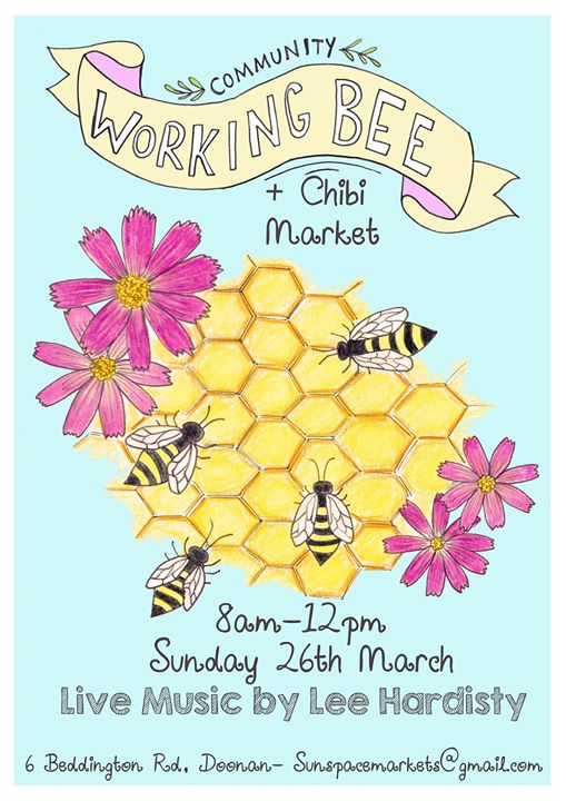 Sunspace Working Bee with Live Music from Lee Hardisty!
