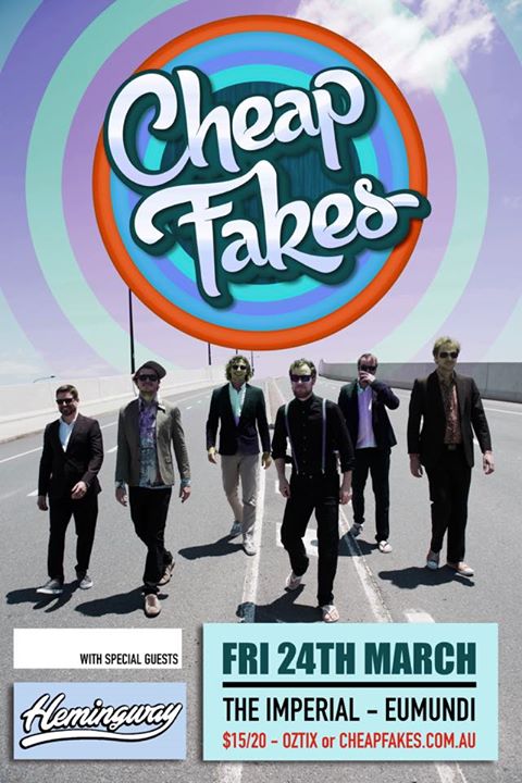 Cheap Fakes + Hemingway at The Imperial Hotel!
