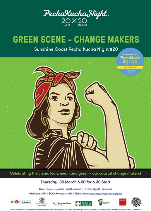 Stories and vision of action for bringing about change for what is important – a lean, green and creative future