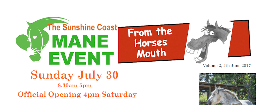 Come along and join in the fun at the Sunshine Coast Mane Event.