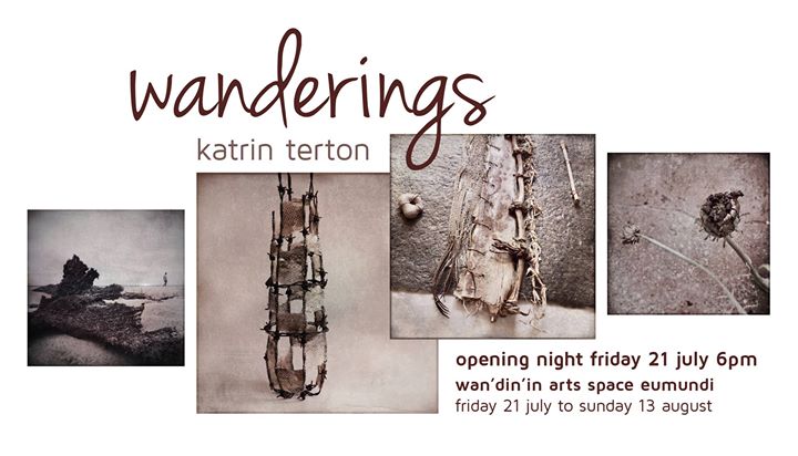 Join the artist Katrin Terton for opening night drinks and nibbles.