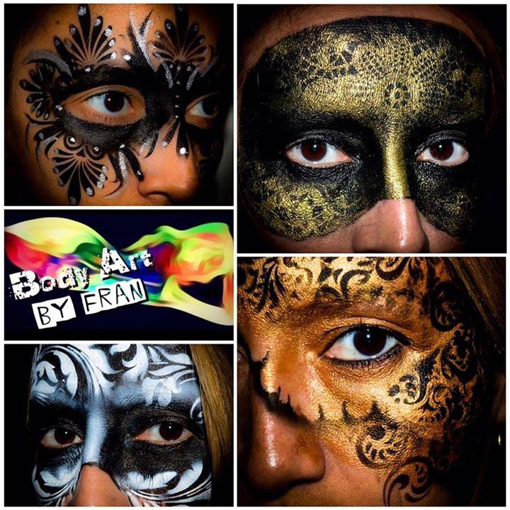Bringing Booty Back presents...Glamour Face Masks by award winning Fran Catford of