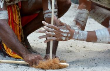 Enter the Deadly Collective Market Space and experience Indigenous art installations, market stalls, live music and the Learning Circle.