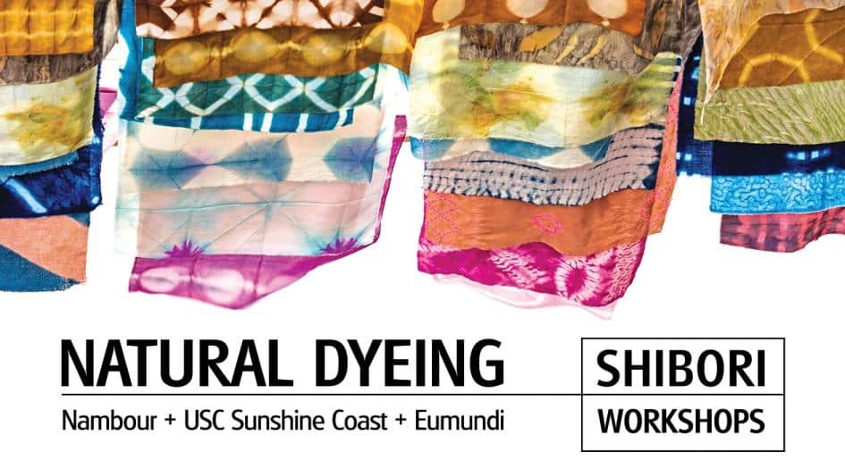 This workshop shares the process of using plant dyeing to record connection to nature and place.
