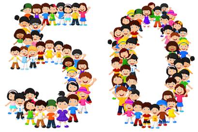 Join us in making a 'BIG 50' human formation in Dick Caplick Park this Thursday!