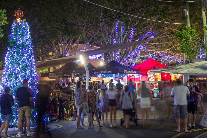 Eumundi is the place to be on Friday nights in the lead up to Christmas, with the much-loved Eumundi Night Markets!