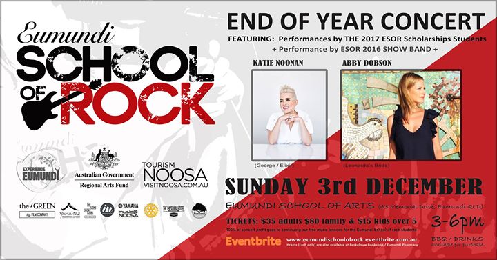 Presenting the Eumundi School of Rock end of year concert!