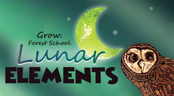 Grow Forest School's Lunar Elements is a fascinating soothing journey that offers holistic, hands-on exploration of concepts that relate to relationships between the moon and the Earth, plants, animals and human worlds.