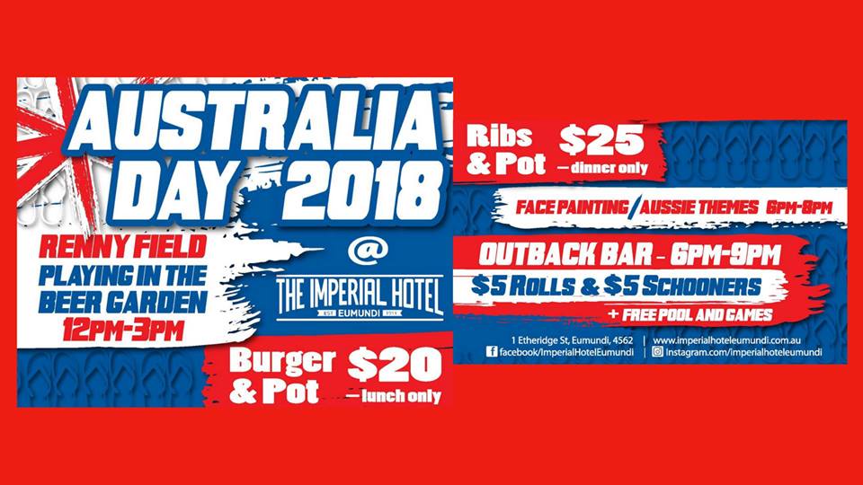 Celebrate Australia Day 2018 at a truly iconic Australian hotel.