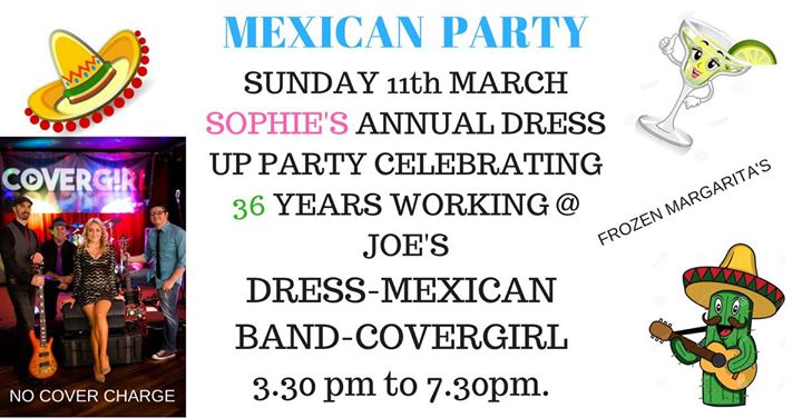 That time of year again the Annual dress up party @ Joe's Waterhole!