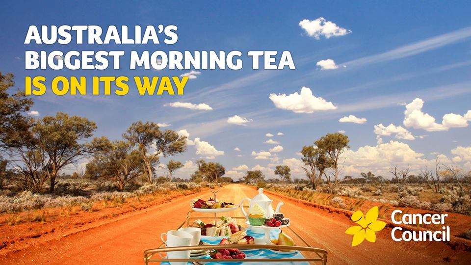 Come and enjoy a cuppa and cake at our afternoon Cancer Council Fundraising Tea.