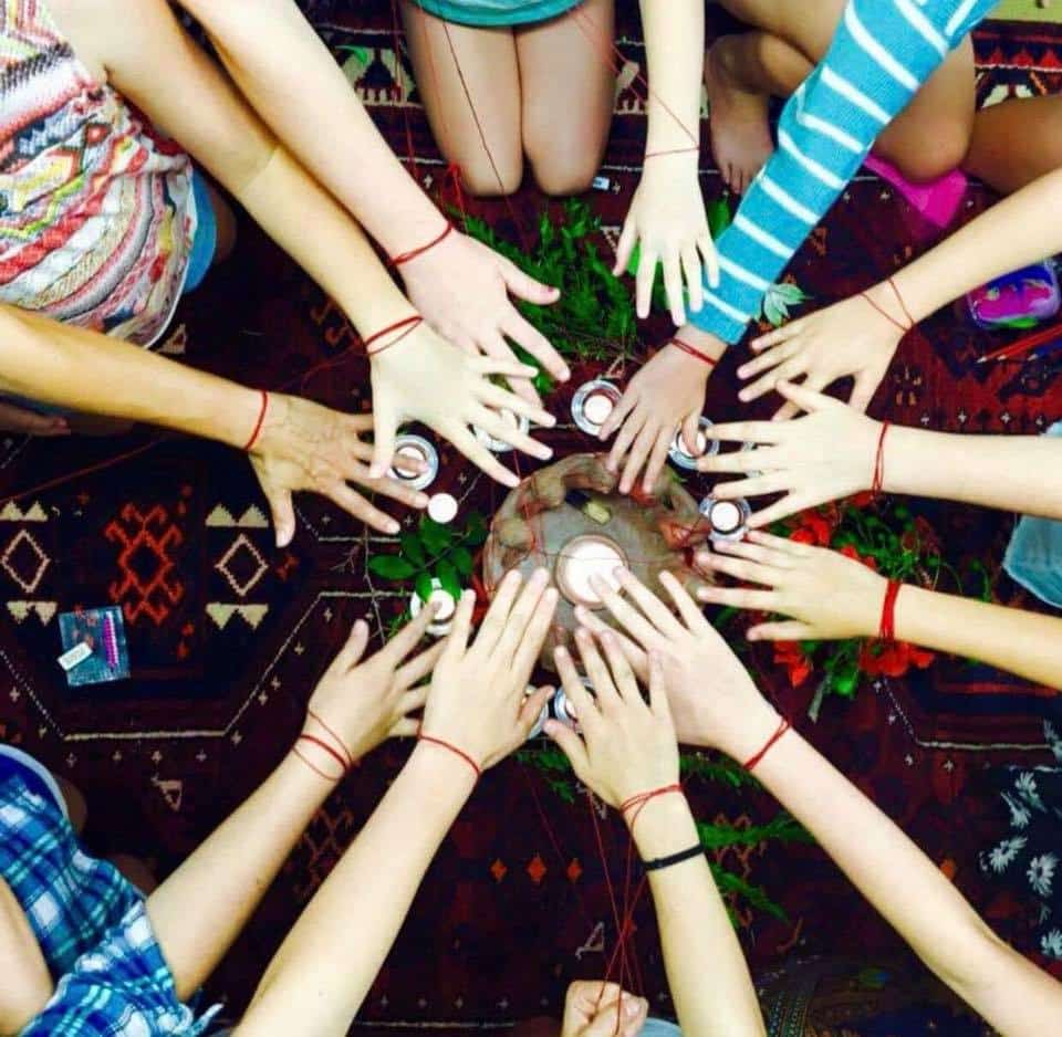 Menstruation Education Workshop for 10-13 year old girls.
