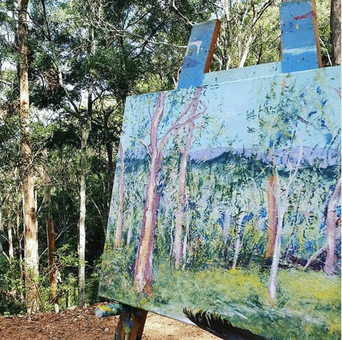 See this exhibition of 'climate emergency' art which expresses Debra's and in many ways the world's grief! Here is Art that pokes and prods you, moves you, digs into your heart.