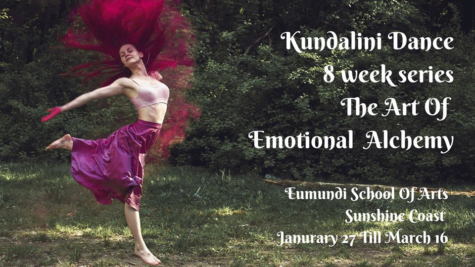 Kundalini dance is a spiritual practice that takes you on an inner journey of self-discovery, awakening the truth of who we are beyond the masks we wear. In kundalini dance we explore freeform dance, breathwork, sound, movement, ritual and tantra, as a powerful way to purify the old and create deep transformation.
