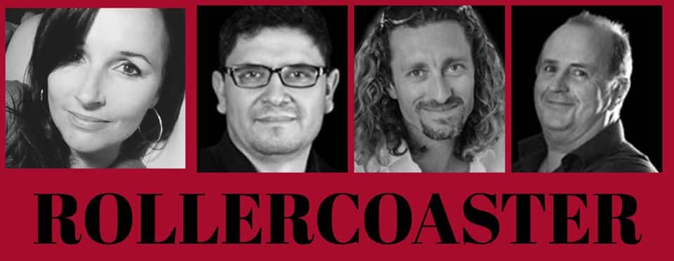 Look out, this is going to be one heck of a ride!
New to the coasts music scene 'Rollercoaster' features
Bec Findlay fronting this dynamic band who play an eclectic mix of old and new songs.