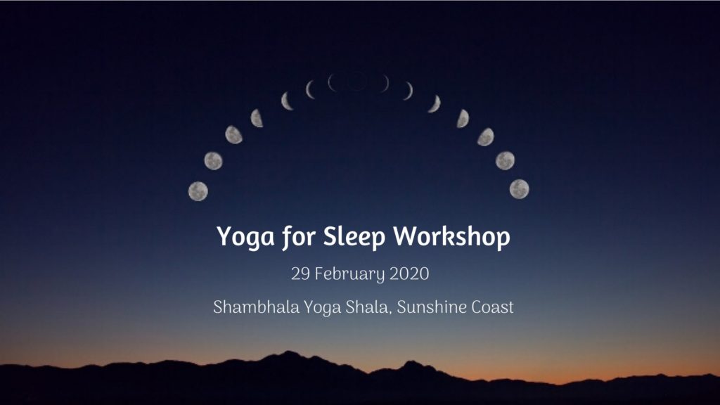 Yoga for sleep workshop @ The Shala