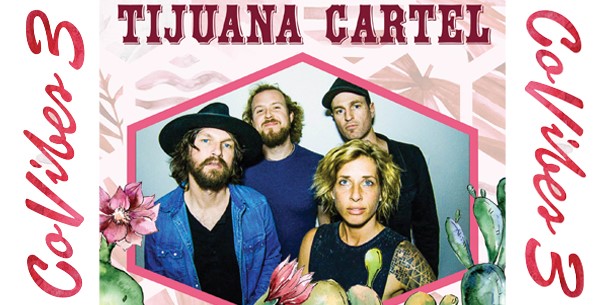 After the success of CoVibes 1 and 2, we are excited to announce CoVibes 3!
We are beyond excited to bring you TIJUANA CARTEL! CoVibes is all about bringing the live music back in intimate, seated event held in our beautiful Brewery room in a Covid-safe environment. Tix are strictly limited to adhere to our Covid safe plan.