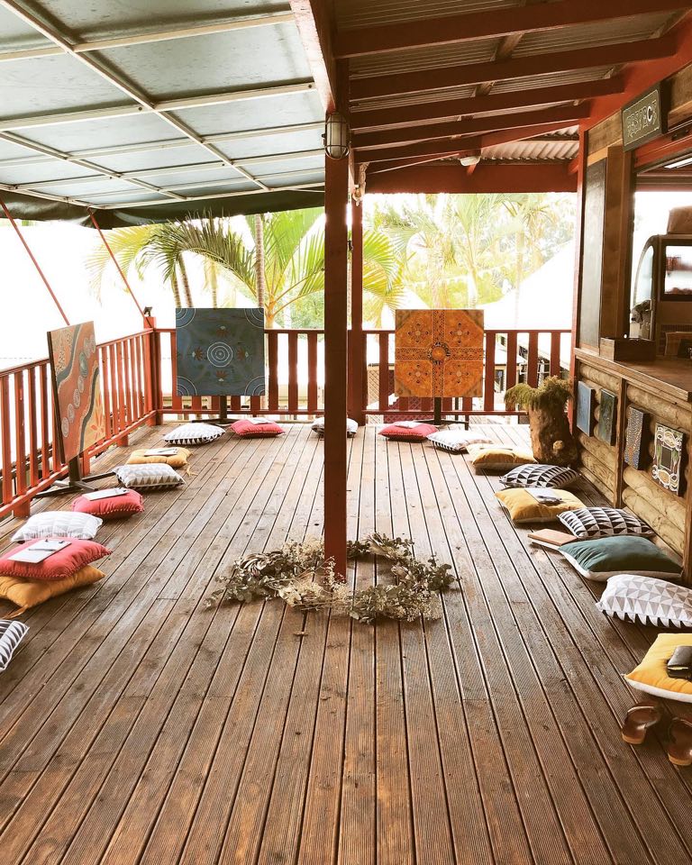 Join us in Circle on the deck of the beautiful Bush Tucker cafe, Deadly Espresso, where every second Friday of the month we will gather in Circle. We will listen and learn in stillness and respect as each month a First Nations wmn will join us to share their stories, wisdom and truth.