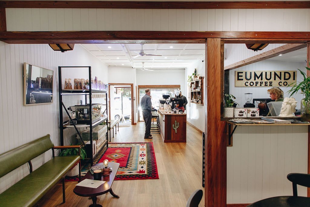 A quiet place where the art of coffee making is truly cherished. Eumundi Coffee Co. was established by a group of friends who have worked together in the speciality coffee industry for over a decade. Together falling in love with the culture, the story and the creative art that is coffee making.