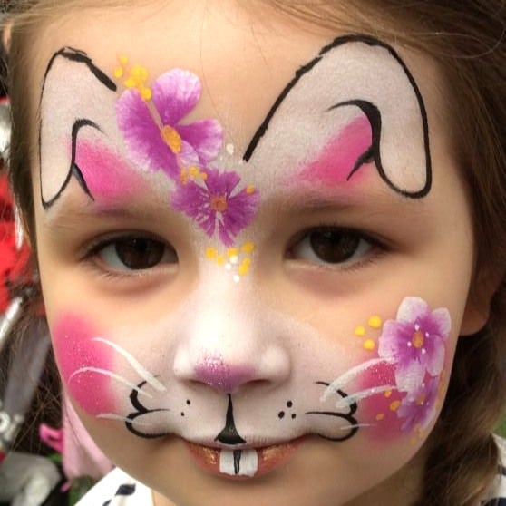 Easter Bunny Face Paint