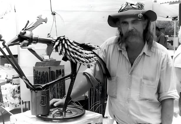 Tony Compton Eumundi Markets 1988